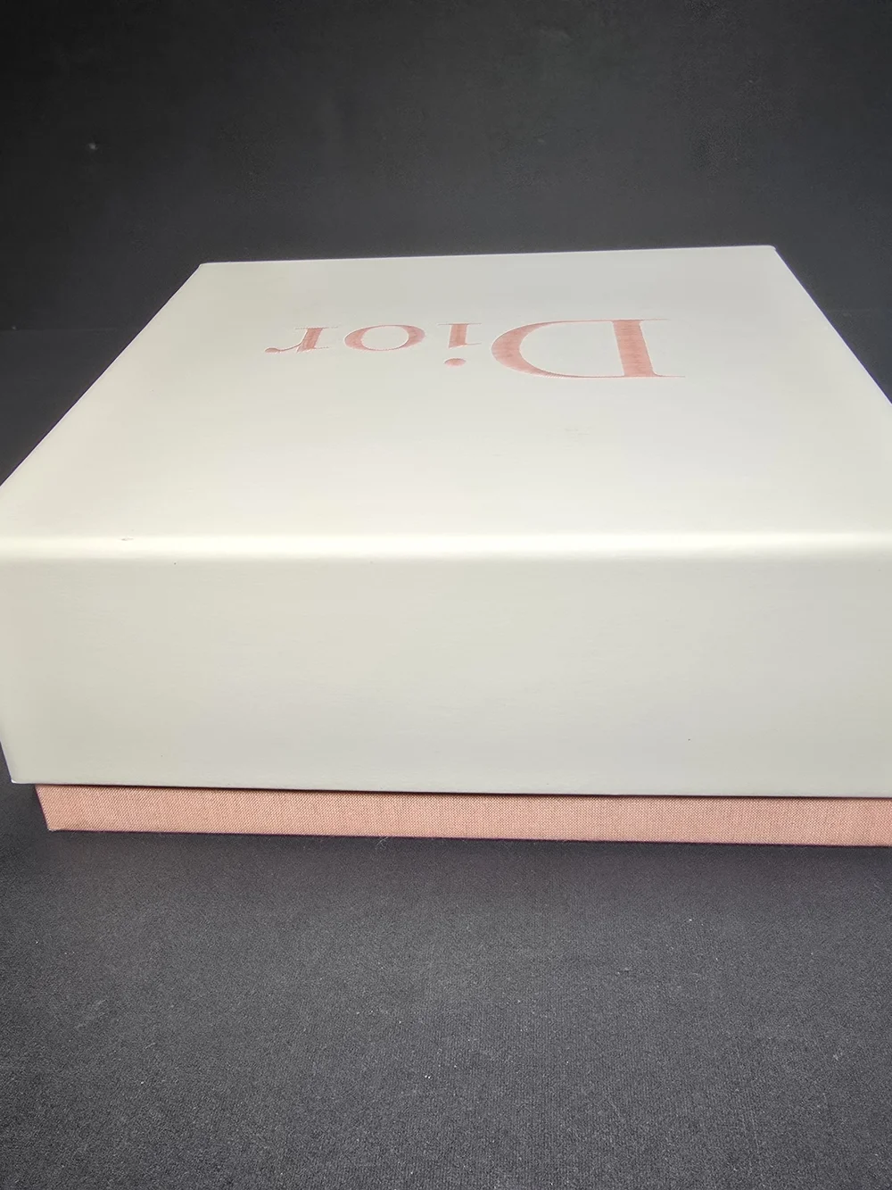 Dior Pink & White Gift Box with Clear Dior Sleeve